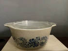 Pyrex Homestead 474-C 1.5 Quart Casserole Ovenware W/ Clear Lid Vintage