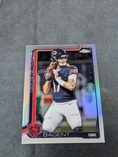 2025 TOPPS CHROME REFRACTOR #54 TYSON BAGENT BEARS
