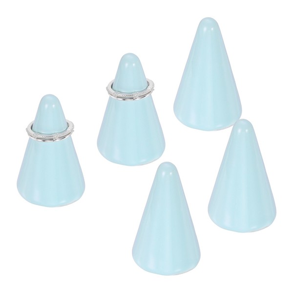 5 StüCk Keramik-Ringhalter FüR Schmuckaufbewahrung, Blau FüR Jewelry Storage-image