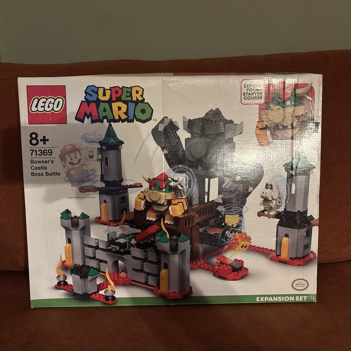 LEGO Super Mario: Bowser S Castle Boss Battle Expansion Set (71369
