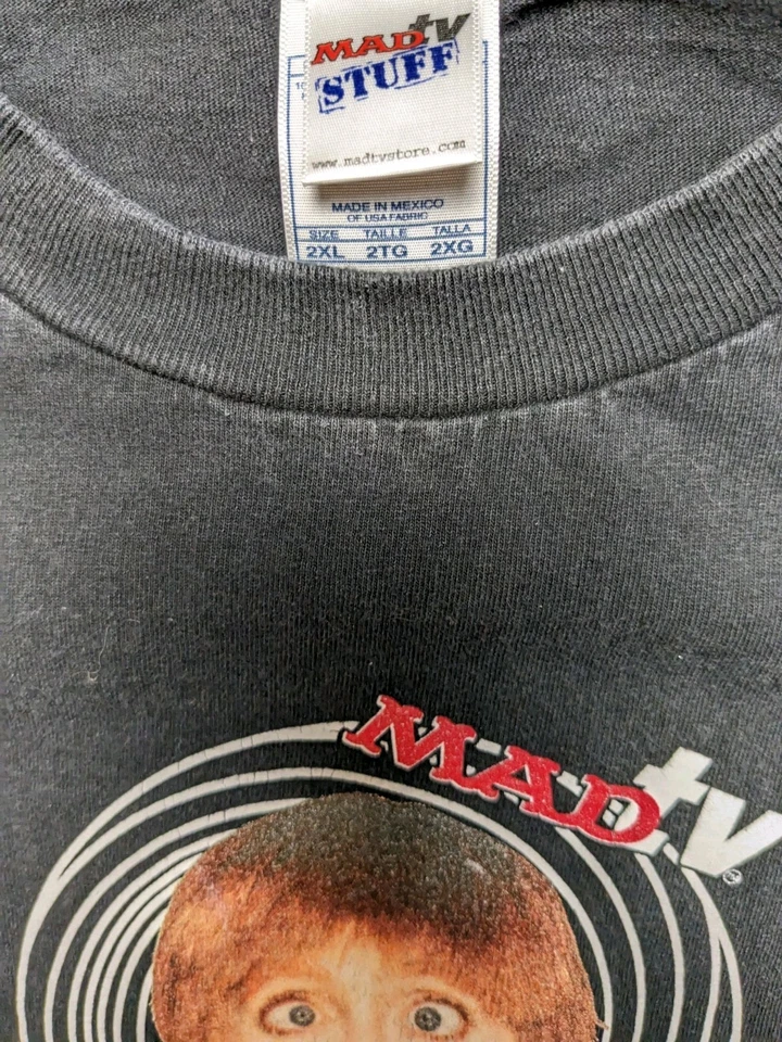 Camisa Stuart Vintage Mad TV Talla XL/2XL 25x31 Foto 3 de 4