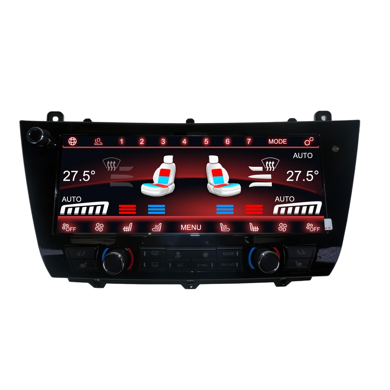 For BMW X5 X6 F15 F16 10.25"" Touchscreen Climate Control Panel