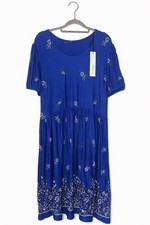 ROMAN Size 18 BNWT RRP £36 Royal Blue Dress With Paisley Border