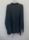 Fairway & Greene Men's Black Pima Cotton Mock Neck Long Sleeve Shirt Sz XXL — photo 2