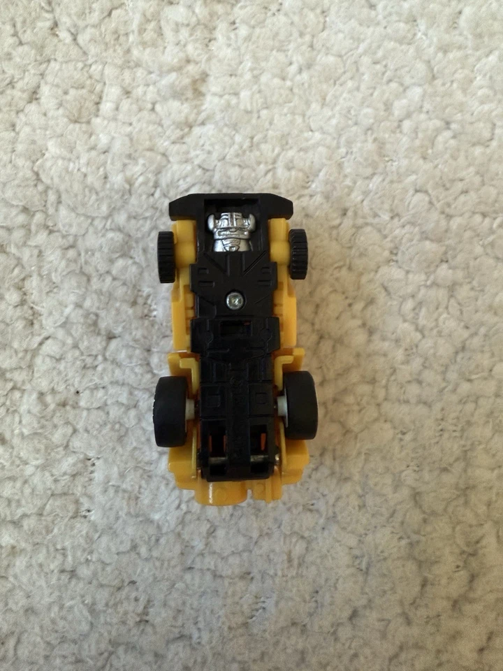 De colección Transformers G1 Autobot Mini Espías Espía Amarillo Jeep 1984 Raro Foto 2 de 4