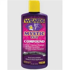  WIZ.11038 Wizards Products MYSTIC CUT 11038 Smart Abrasive Buffing Compound, 8 