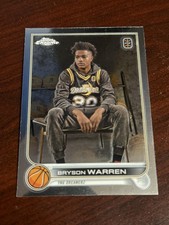 2022-23 Topps Chrome Overtime Elite #80 Bryson Warren NBA Basketball