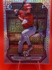 2026 Bowman Chrome 1st Coy James Mojo Refractor BCP-33 Washington Nationals