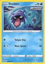 ✨Shellder 050/264 - Normal - SWSH08: Fusion Strike - NM