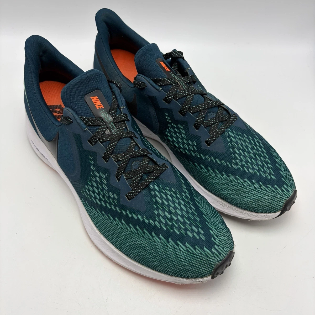 Nike Zoom Winflo 6 Midnight Turquoise Green Men\'s Shoe Size 12 AQ7497-300 Nike Zoom Winflo 6 Midnight Turquoise Green | Mercari main image 4