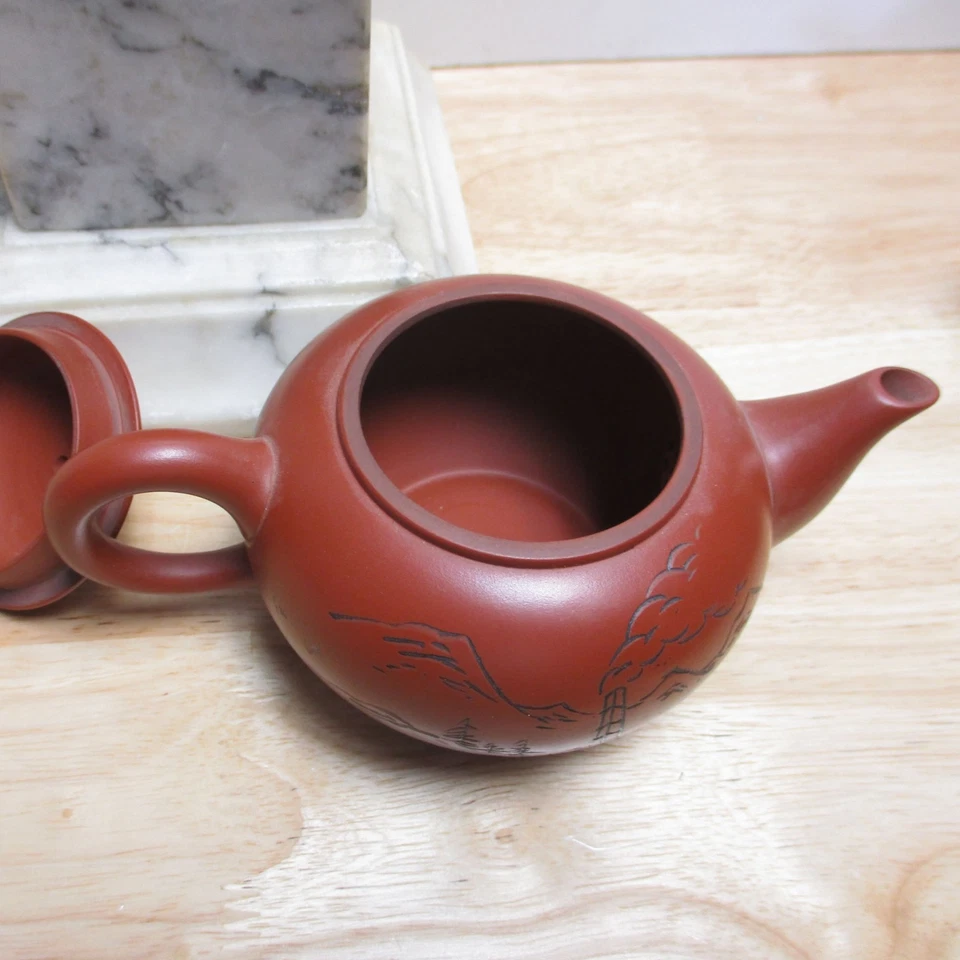 Vintage 2004 Yixing Zisha Teapot 2004 Yingge Ceramics Exhibition Commemoration - Image 4 of 4