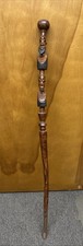 Hand Carved African Walking Stick 36 inch Wooden Cane