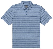 Quiksilver Waterman Shank UPF 50 Men's Short Sleeve Polo - Riviera - New