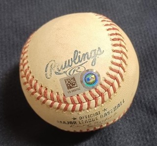 HA SEONG KIM (Hit SINGLE) BLAKE TREINEN 9/10/2021 MLB Game Used PADRES Dodgers