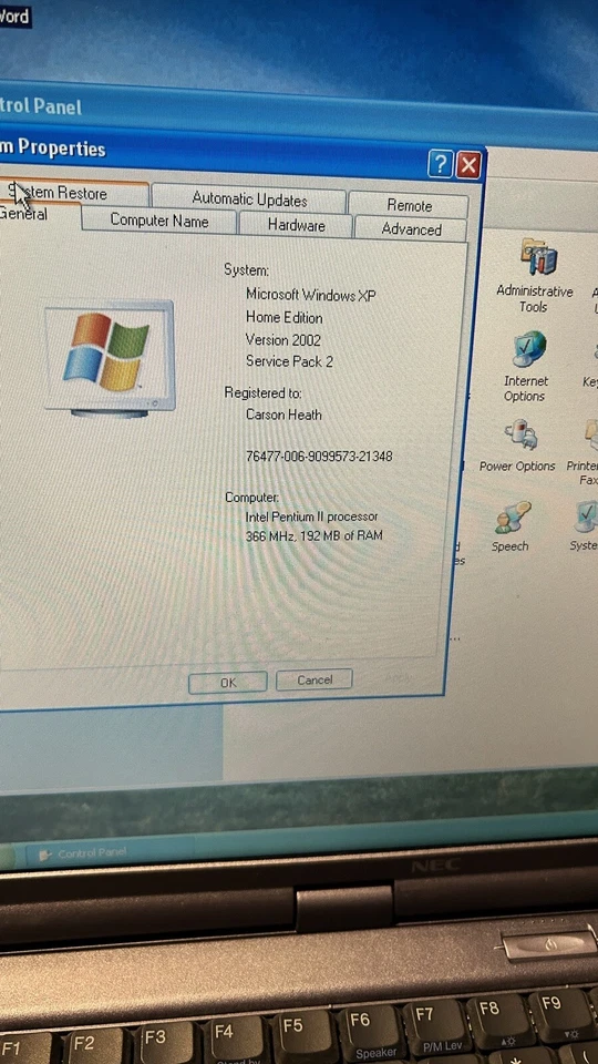 Laptop NEC Versa Modelo-VS4D0A70 Foto 2 de 4