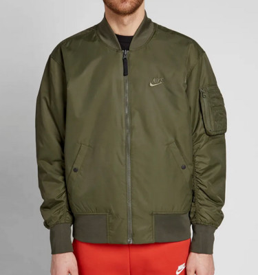 nike reversible bomber jacket