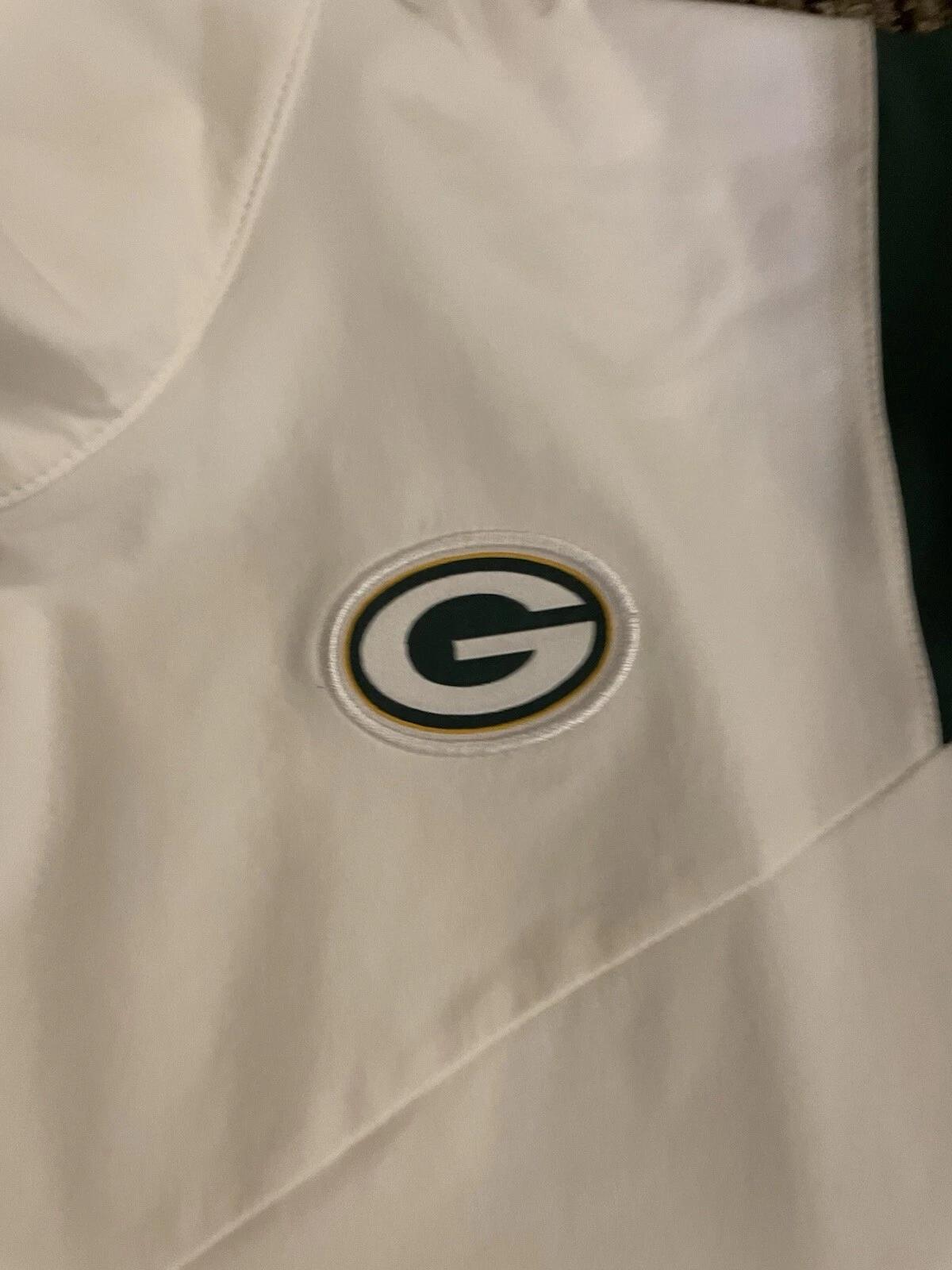 Nike Coach Pullover 1 4 Zip Manica Corta Bianco Verde Uomo Taglia XL