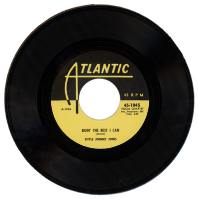LITTLE JOHNNY JONES  ''DOIN' THE BEST I CAN c/w HOY HOY'' 1954 R&B