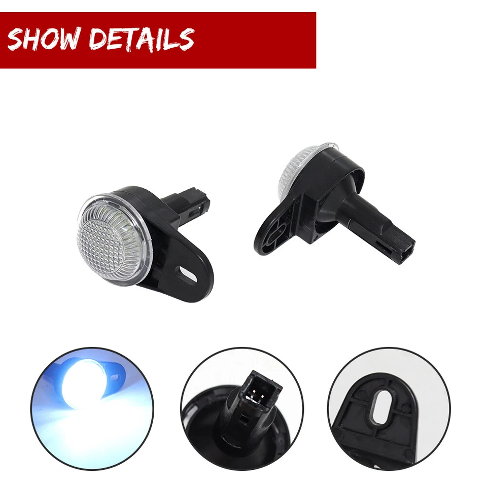 Luces LED interiores de cortesía para Liberty Grand Cherokee Commande lámparas Foto 3 de 4