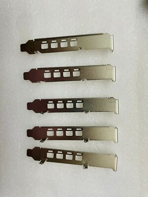 5PCS Full Height Bracket for NVIDIA Quadro K1200 NVS510 P400 P600 P1000