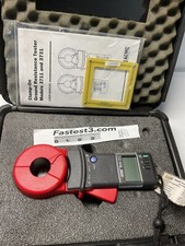 AEMC 3711 Clamp-on Ground Resistance Tester w 25Ω Field Test Calibration Loop
