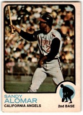 1973 O-Pee-Chee Sandy Alomar Sr. #123 SOFT CORNER California Angels