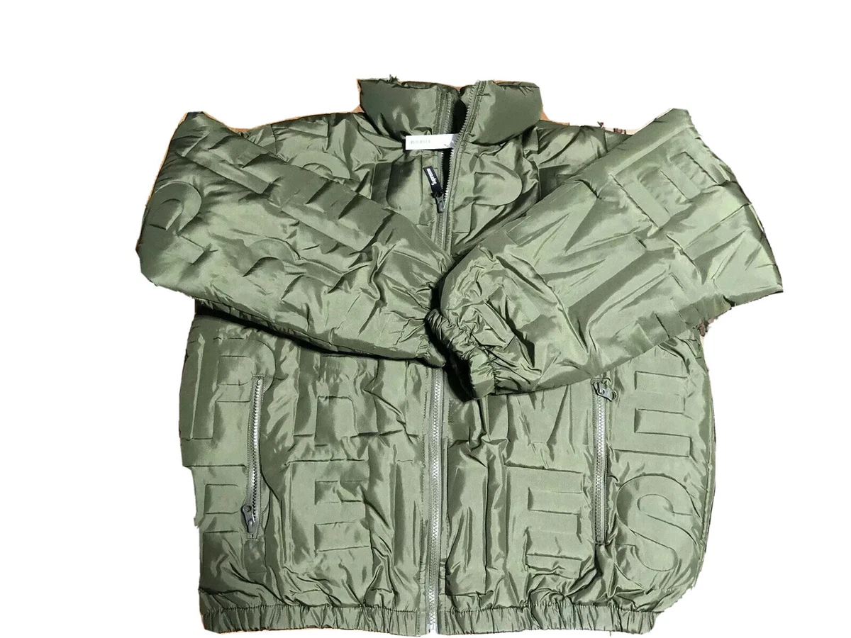 Supreme bonded top logo down jacket