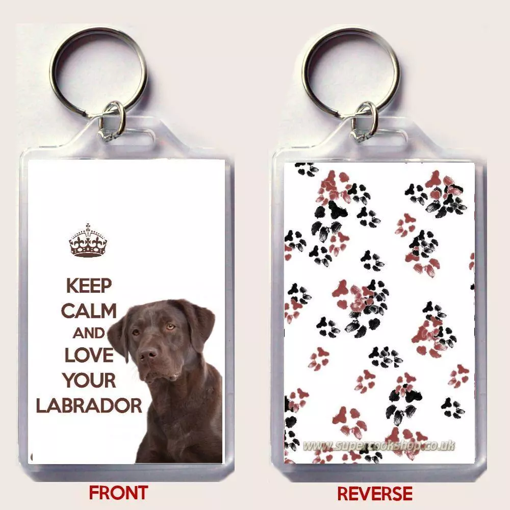 Keep calm Und Love Your Labrador Keyring Einzigartig Weihnachten