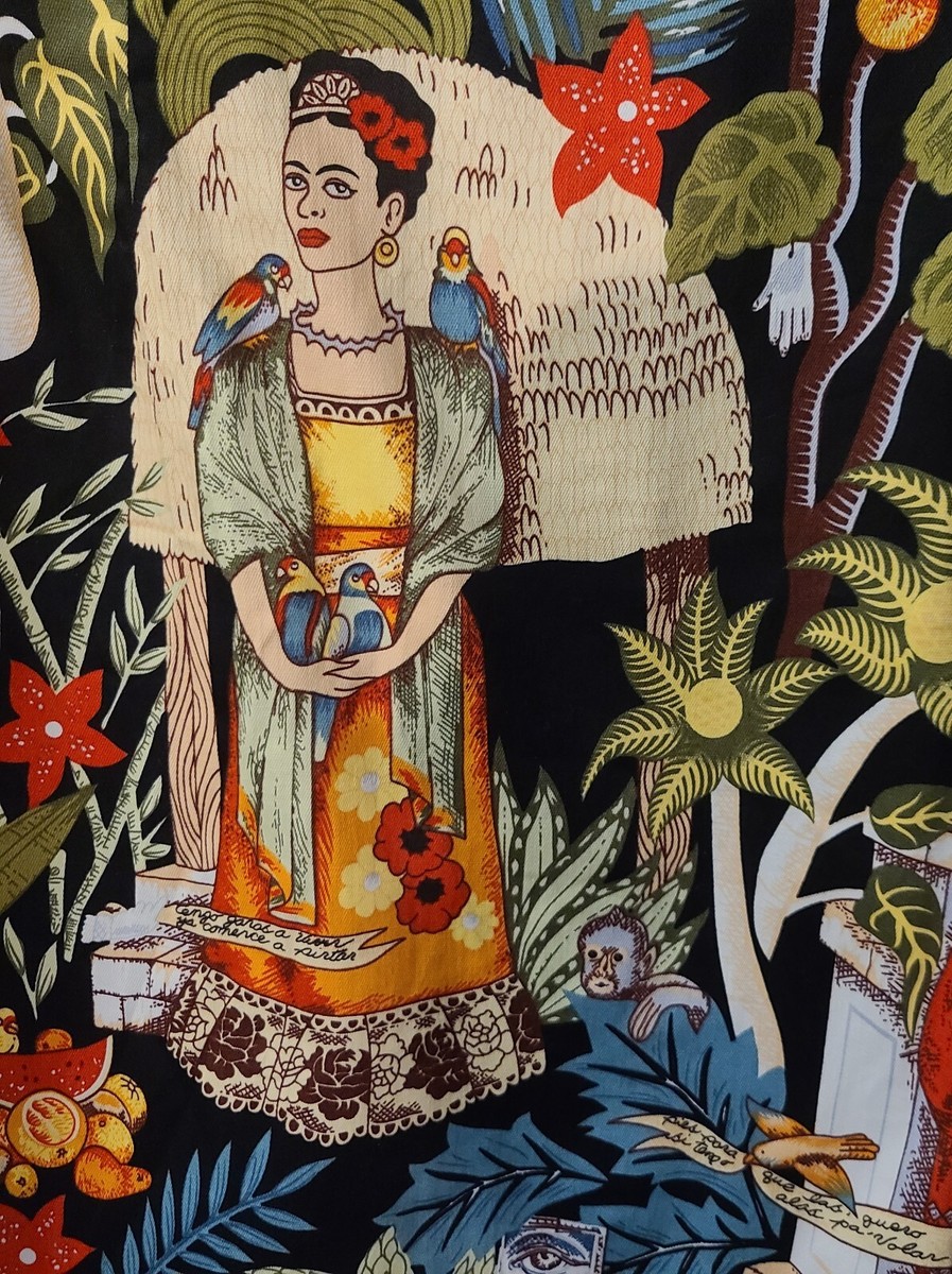 frida kahlo green dress Grace Karin Print Midi Pencil (2XL) 50's Style Tropical Pinup faux leather