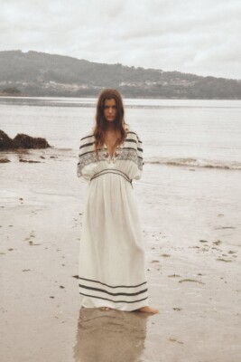 Zara White Linen Midi Dress Stylish White Linen Summer Dress Lookbook ZARA Fashion Haul Zara White Linen Midi Dress Stylish White Linen Summer Dress Lookbook ZARA Fashion Haul
