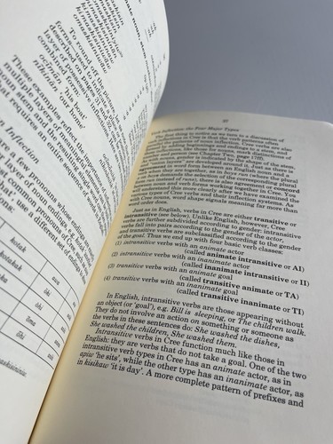 Rare- Meet Cree- A Practical Guide To The Cree Language 1973 Paperback - Foto 8 di 8
