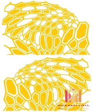 High Heat Duracoat Vinyl Firearm Stencil 10" x 12" - Kryptek 2 style