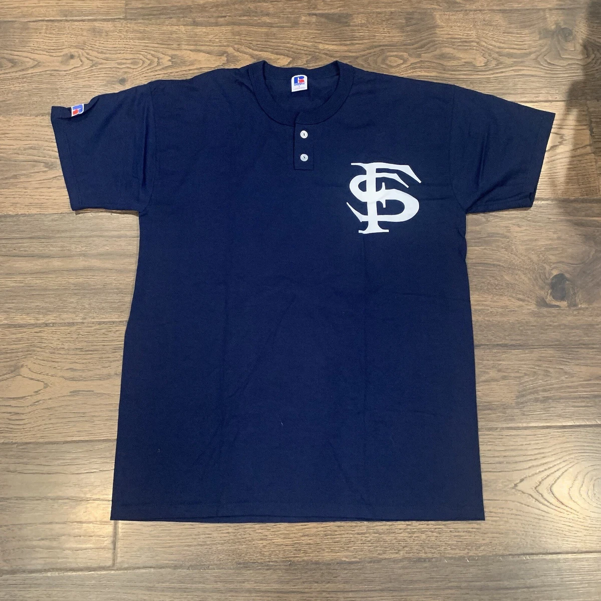 Russell Athletic Blue Original Vintage T-Shirts for Men for sale