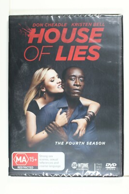 House Of Lies : Season 4 - Kristen Bell Don Cheadle : 2 DVD Set Reg 4 New Sealed