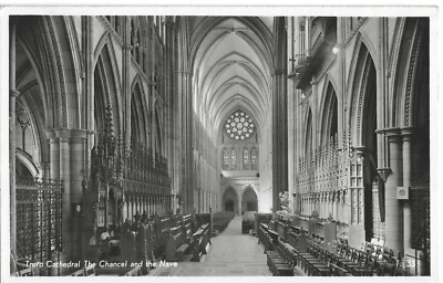 13362 - Postkarte mit Kapelle und Kirchenschiff, Truro Kathedrale