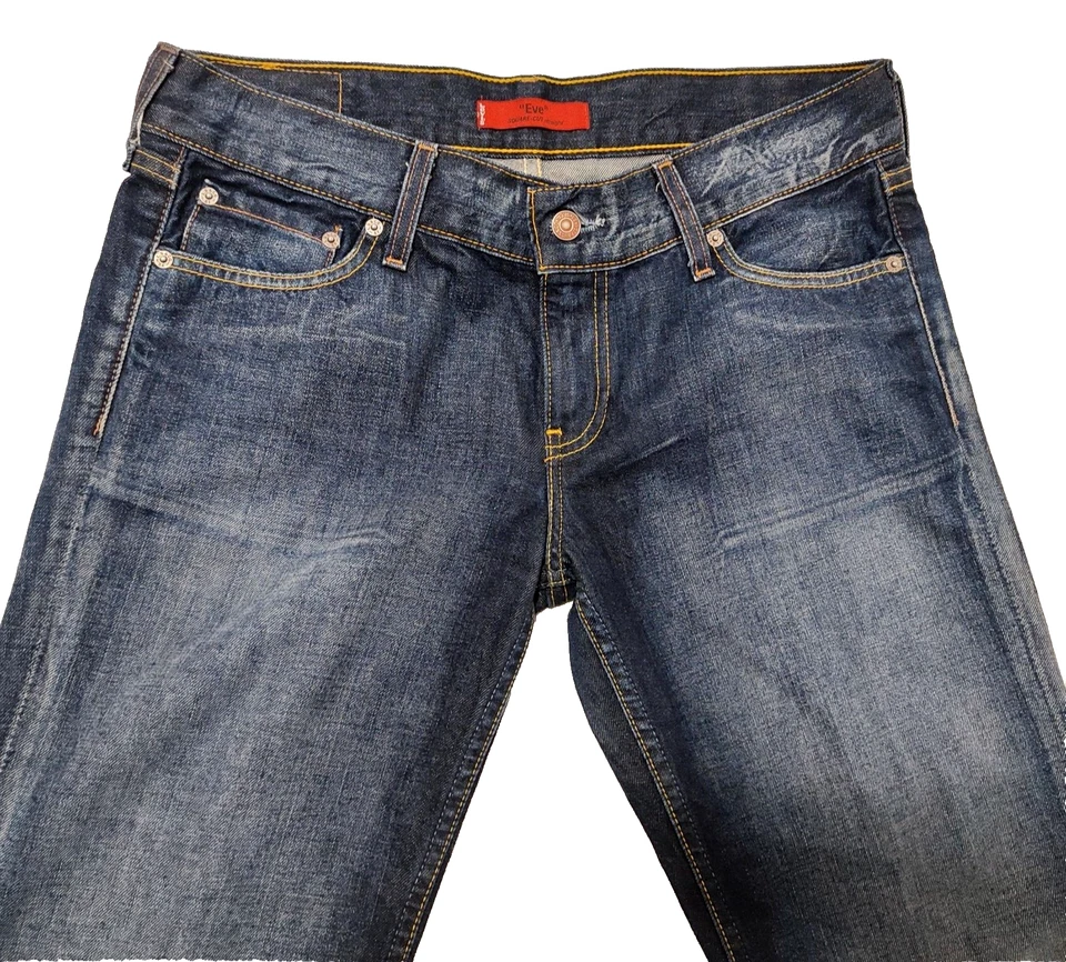 Levi's 557 Vintage Relaxed straight Women's Jeans EVE W34 L31 - Image 3 of 4