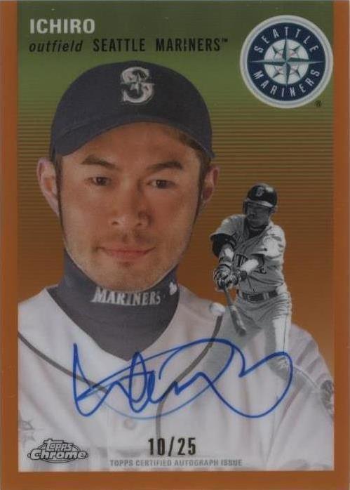 2023 Topps Chrome Platinum Anniversary - Ichiro Suzuki #CPA-I for