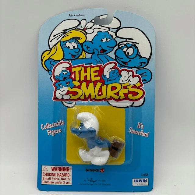 The Smurfs Cartoon & TV Character Action Figures with Vintage for
