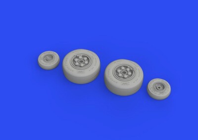 Eduard Accessories 632171 - 1:32 Tornado GR.4 wheels 1/32 for ITALERI  - Neu