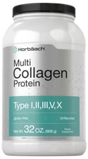 Multi Collagen Protein Powder | 32 oz | Type I, II, III, V, X | by Horbaach