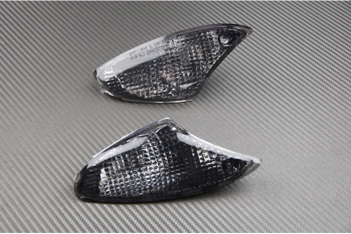Clignotants avant noirs pour BMW K1300S parfaits pour les sorties nocturnes