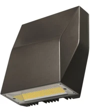 Lumark AXCS5A Axcent LED Wall Mount, 52W, Full Cutoff, 4000K, Carbon Bronze
