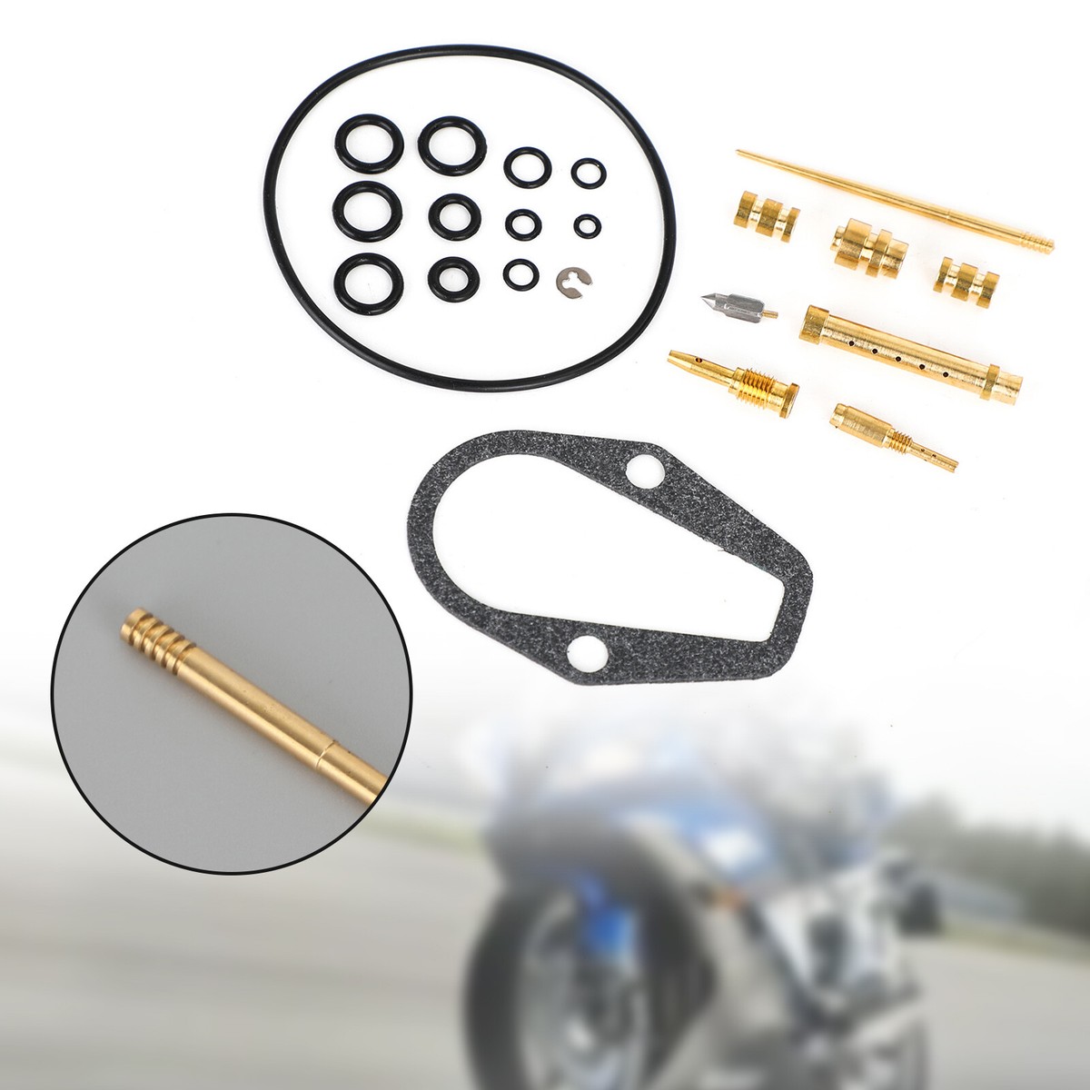Carburetor Rebuild Carb Repair Kit With Float CB500K CB500 CB - Foto 11