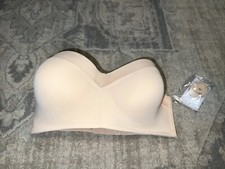 LIVELY Bra 34C toasted almond 32218 Padded Molded Optional straps nude New