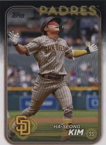 2025 Topps Series 1 Ha-Seong Kim Topps Foil Pattern Fanatics