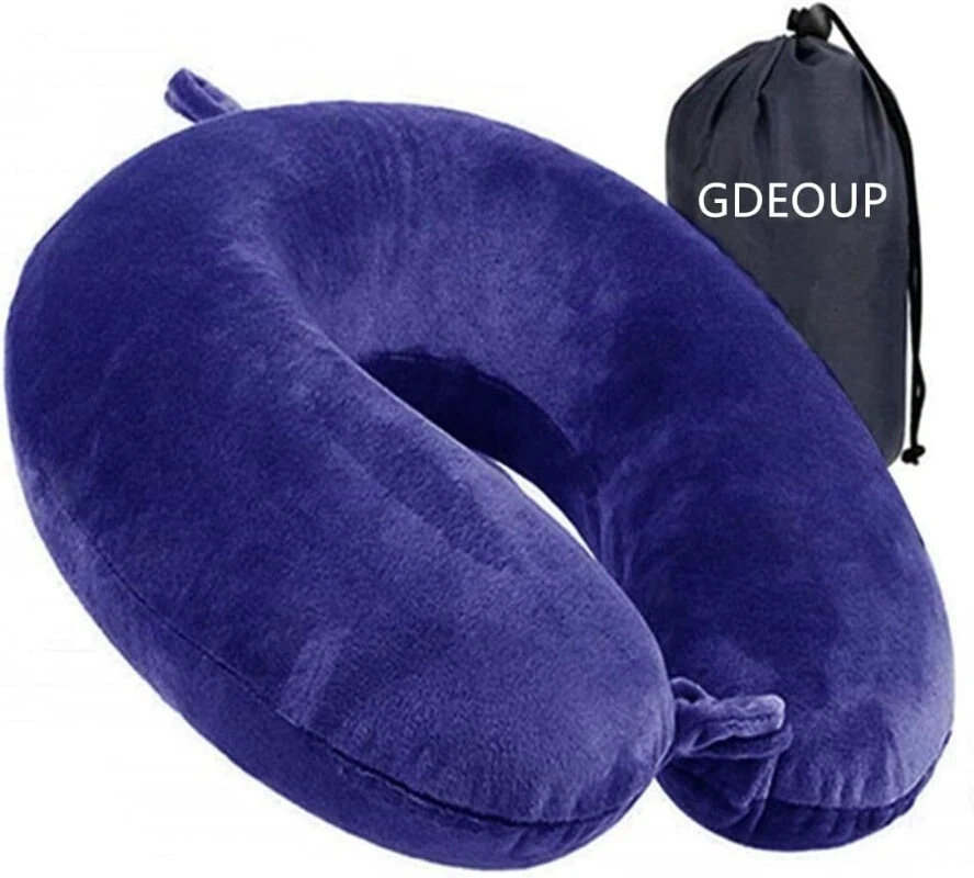 Travel Pillow - Memory Foam Neck Pillow Support Pillow