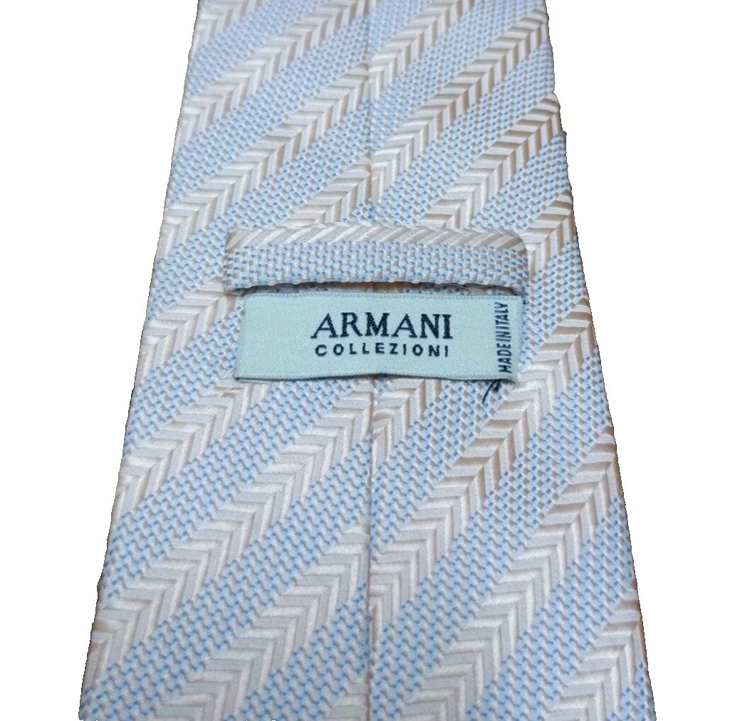 Armani Collezioni geométrico 100% Corbatas de seda para hombres