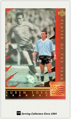 1994 UD World Cup Soccer Trading Card Player Of The Year WC7