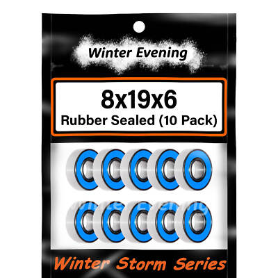 Winter Evening - 8x19x6mm (10 Bearings)
