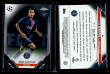 2023-24 Topps Chrome UEFA Base Rookie #91 Ethan Mbappe
